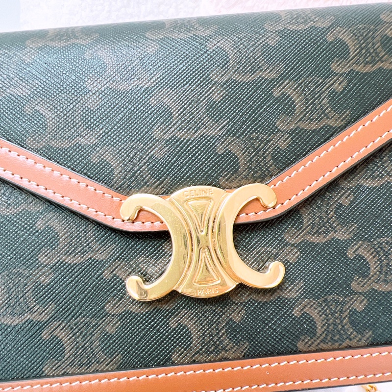 Celine margo woc 凱旋門老花鏈條包/信封包-2