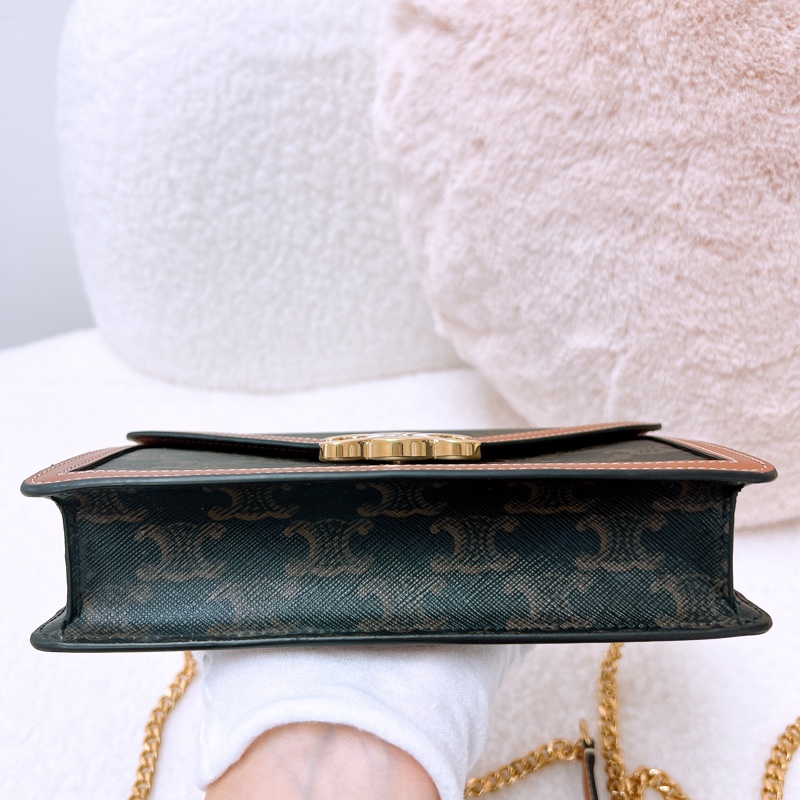 Celine margo woc 凱旋門老花鏈條包/信封包-3