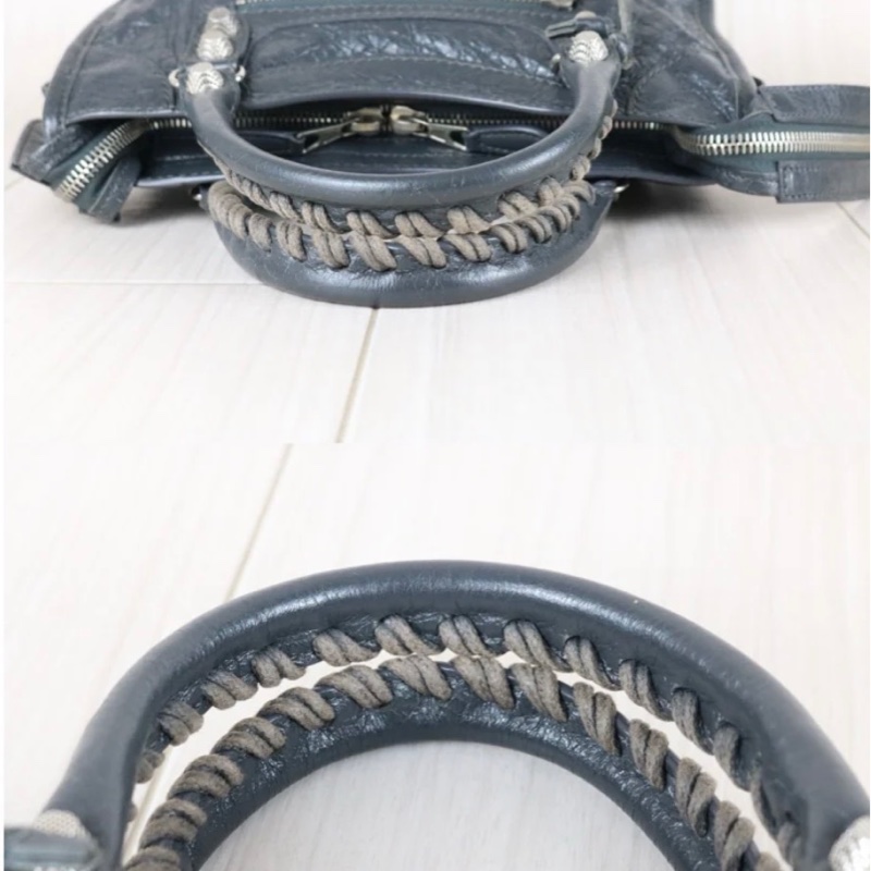 「JL精品代購」9新 Balenciaga 機車包mini-4