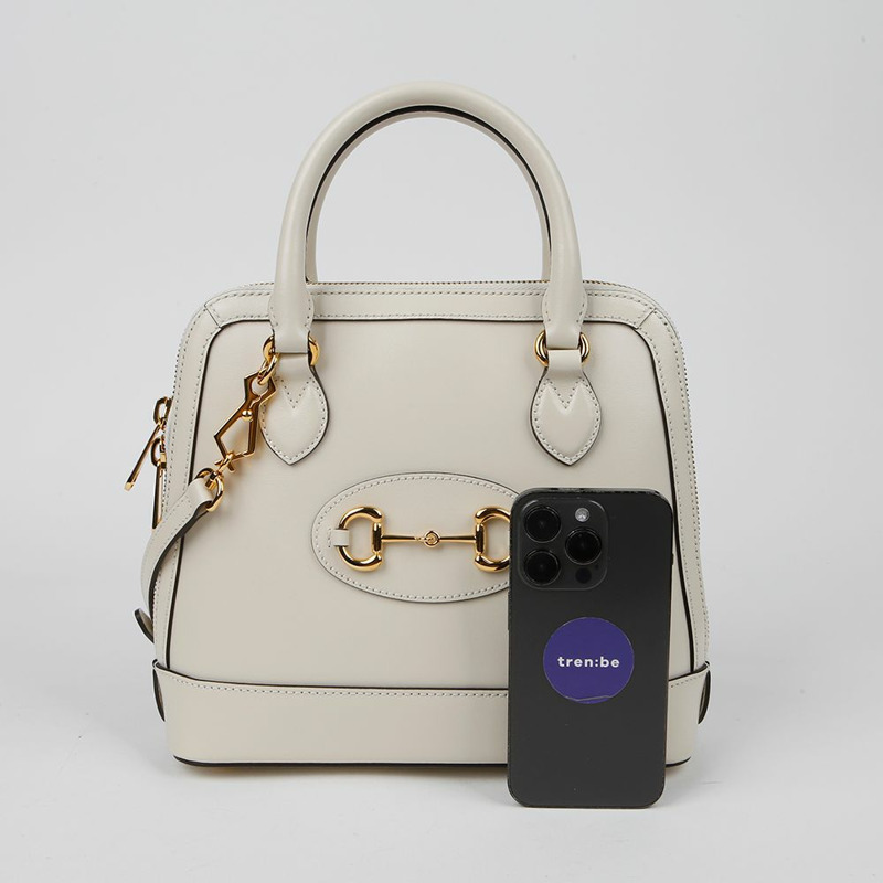 【包稅】GUCCI Horsebit 1955 小號手提單肩包-7