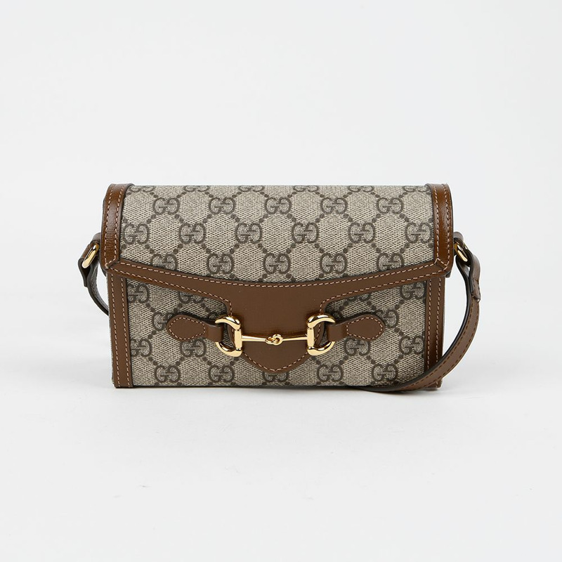 GUCCI Horsebit 1955 迷你肩斜背包 699296-1