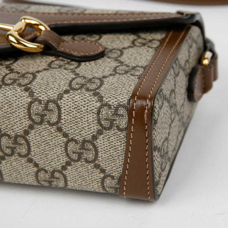GUCCI Horsebit 1955 迷你肩斜背包 699296-6
