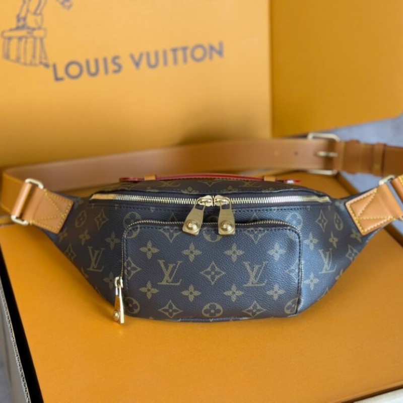 全新 monogram 帆布 腰包/肩背包
Rush Bumbag M14019-2