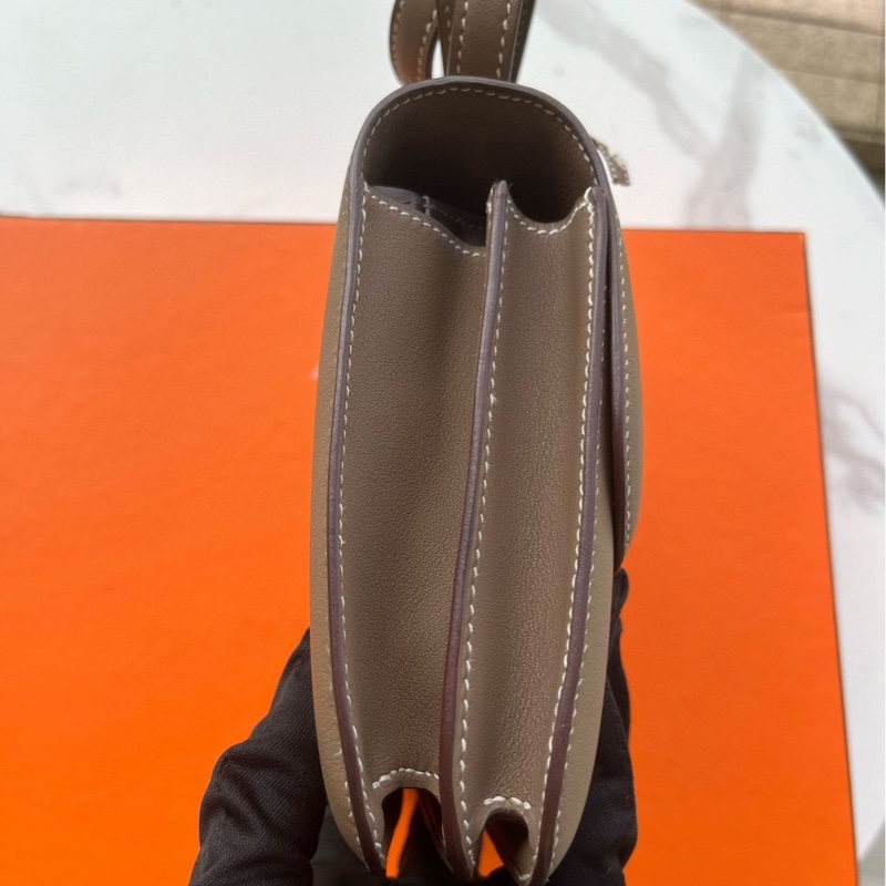 Hermes🌈Mini Constance 19🌟大象灰金扣🧡全套有單🧡98新🌟Swift皮🌟-6
