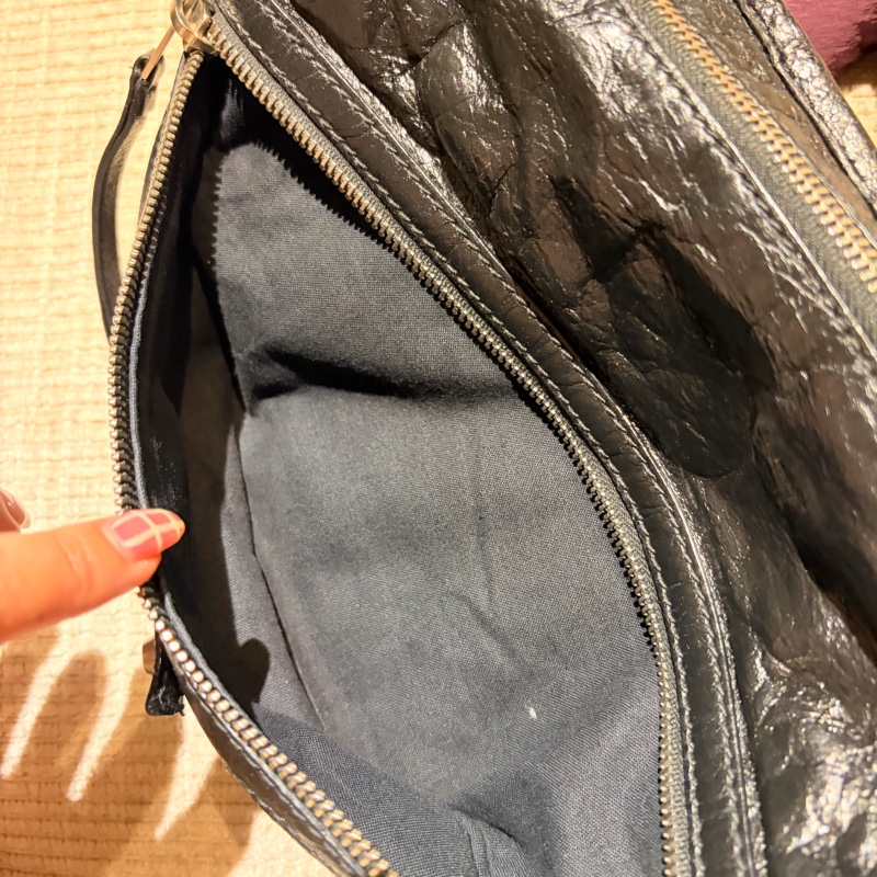 Balenciaga 男款胸包/腰包/ 機車包 黑色 甜價🍩 急售❗️-9