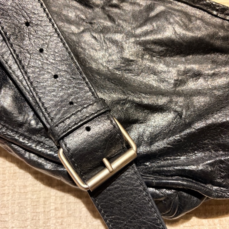 Balenciaga 男款胸包/腰包/ 機車包 黑色 甜價🍩 急售❗️-12