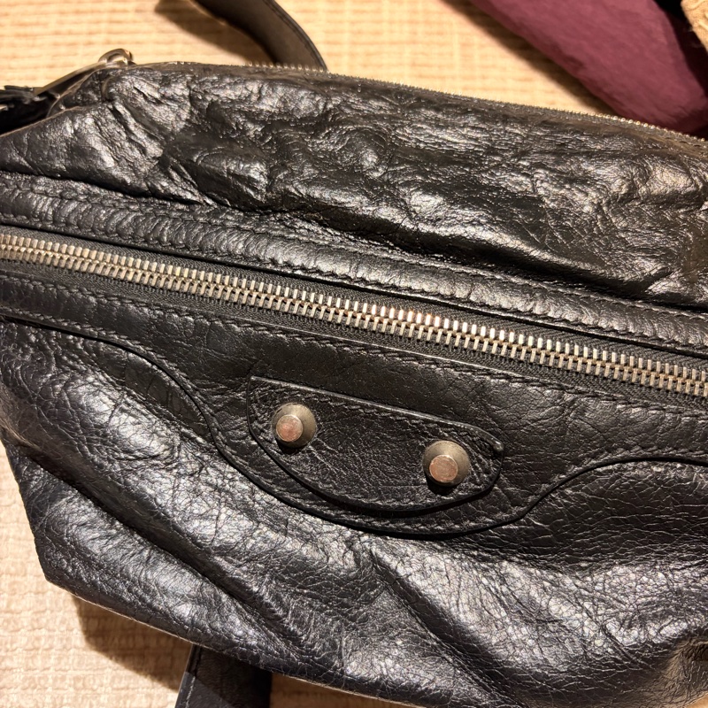 Balenciaga 男款胸包/腰包/ 機車包 黑色 甜價🍩 急售❗️-13