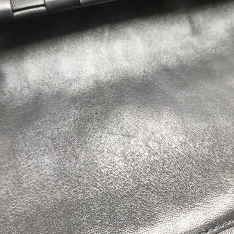 Miu Miu Intreccio 黑色羊皮編織肩背包 斜背包-9