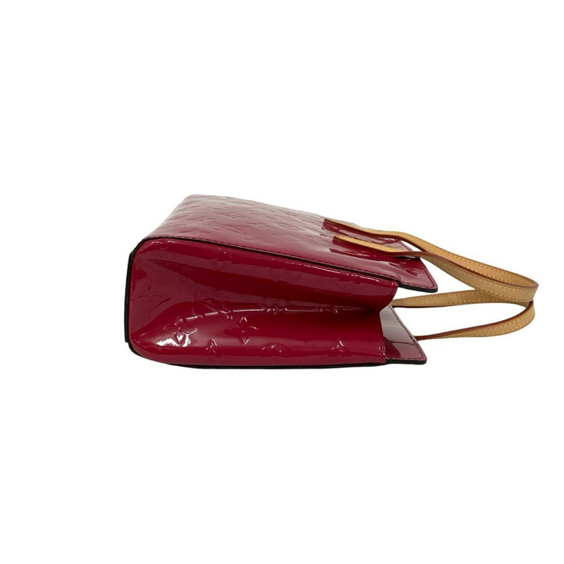 未使用 Louis Vuitton Catalina BB Monogram Vernis 琺瑯皮革玫瑰靛藍色手提包,2245n-5