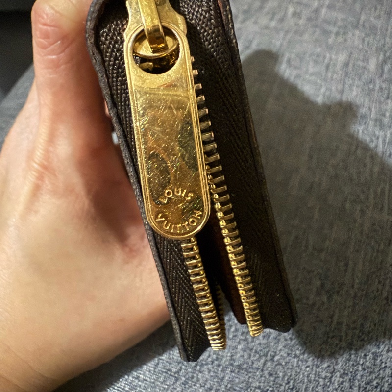 9新LV老花拉鍊卡包m60067-11
