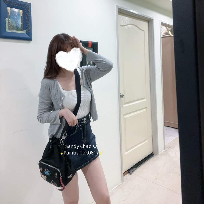 ෆ Prada 機器人徽章手提斜背兩用尼龍水桶包-4