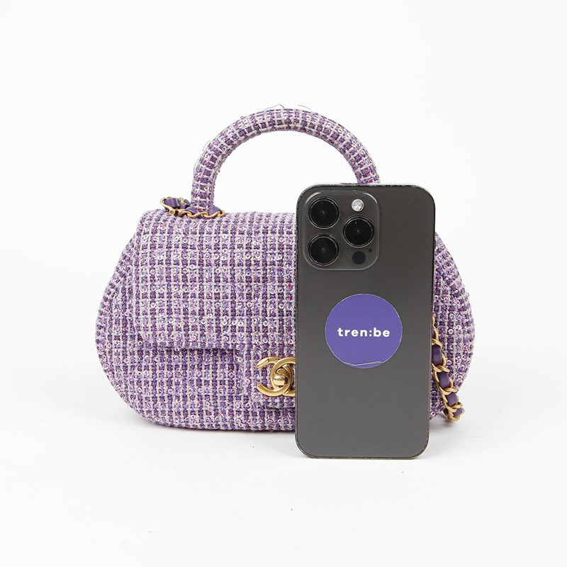 【包稅】CHANEL AS4573 CC Logo 小號手提單肩包-6