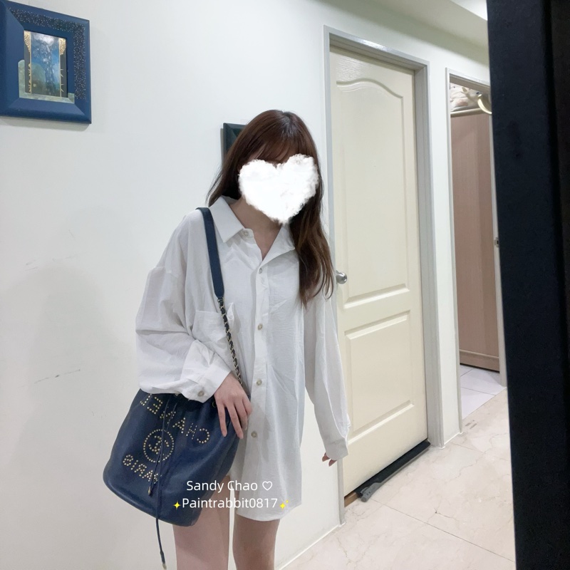 ෆ Chanel卯釘logo水桶包-0