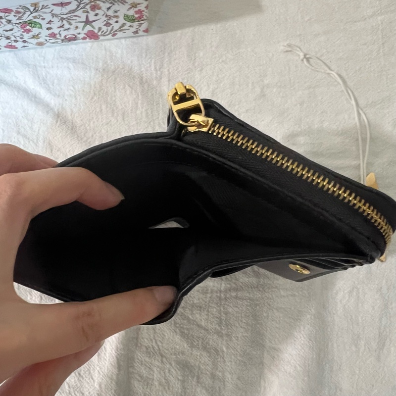 ෆ Dior Caro 羊皮菱格短夾🈶購證-11