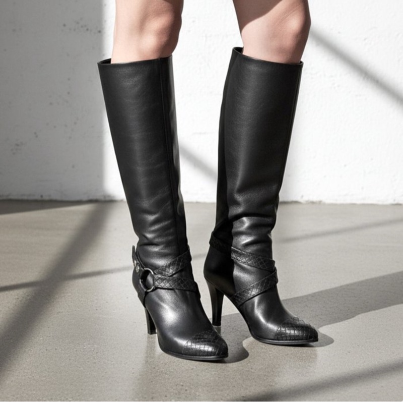 CHNAEL長皮靴香奈兒-1