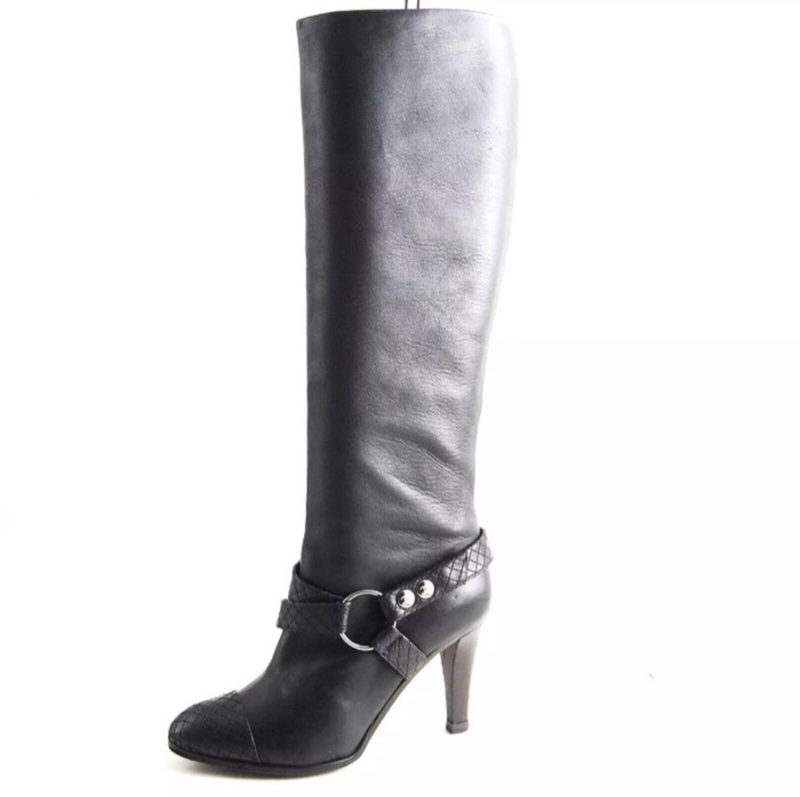 CHNAEL長皮靴香奈兒-16