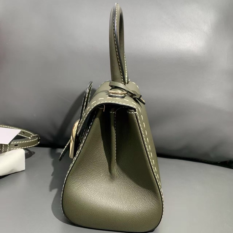 Delvaux德爾沃brilliant mini新款外縫線荔枝皮,尺寸20*15,超級百搭 秋冬必備氣質佳 2020年購入-2