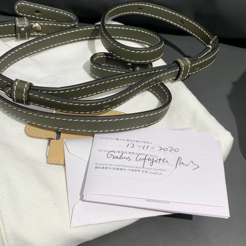 Delvaux德爾沃brilliant mini新款外縫線荔枝皮,尺寸20*15,超級百搭 秋冬必備氣質佳 2020年購入-6