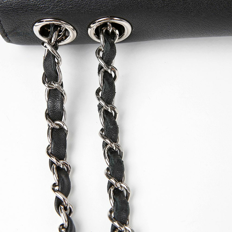 CHANEL CC 標誌翻蓋鏈條單肩包 A98666-6