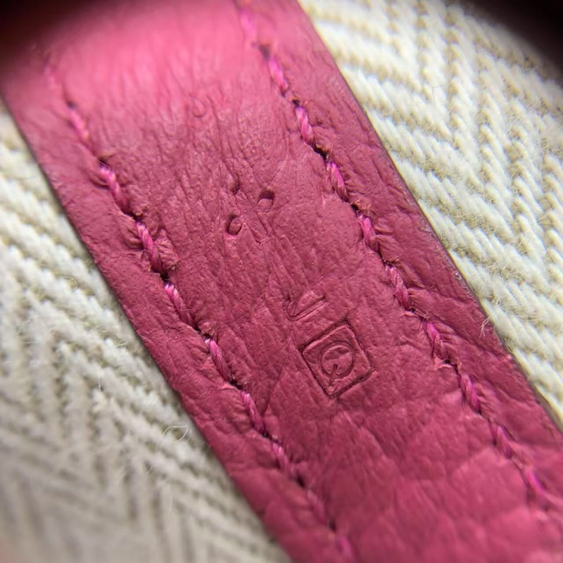 二手 Hermes 愛馬仕 garden party36玫瑰粉全皮 Q課程-4