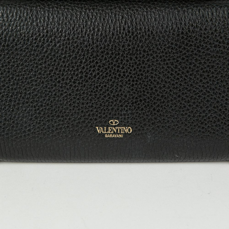 VALENTINO Rockstud 鏈條皮夾斜背包-3