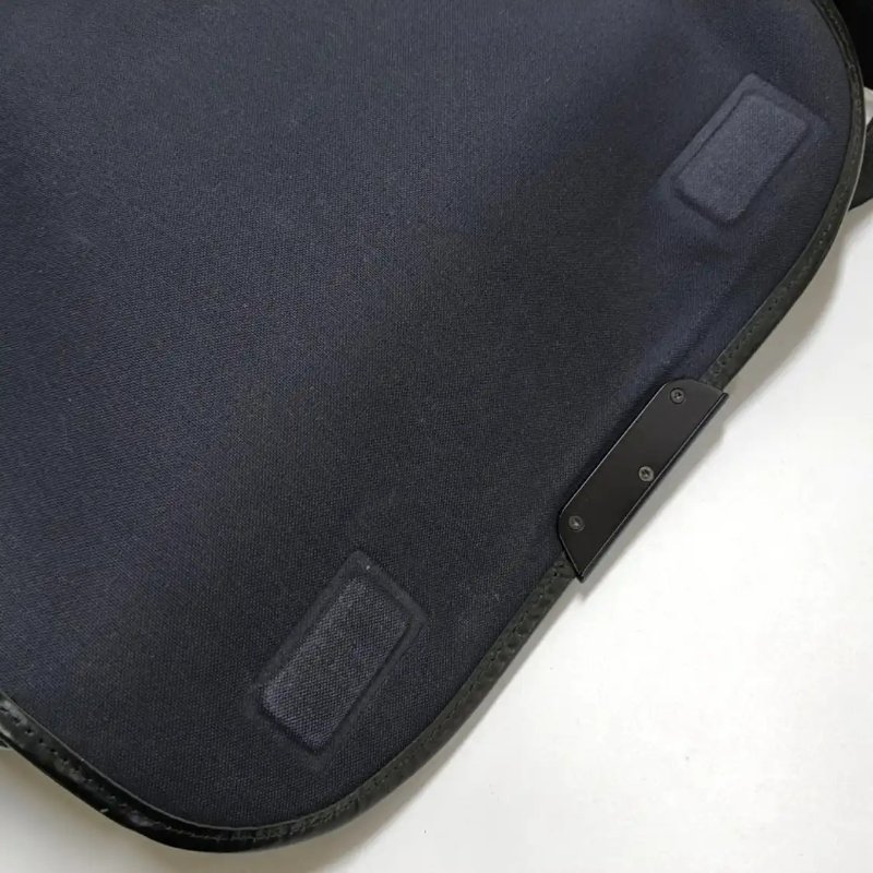 LOUIS VUITTON DANIEL 灰色塗層帆布棋盤格肩背包斜背包 銀色五金 配件齊全-9