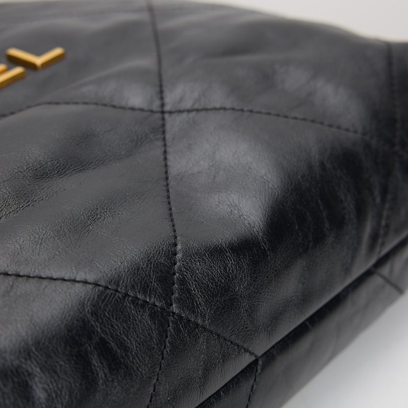 二手 Chanel 22bag 小號黑金-5