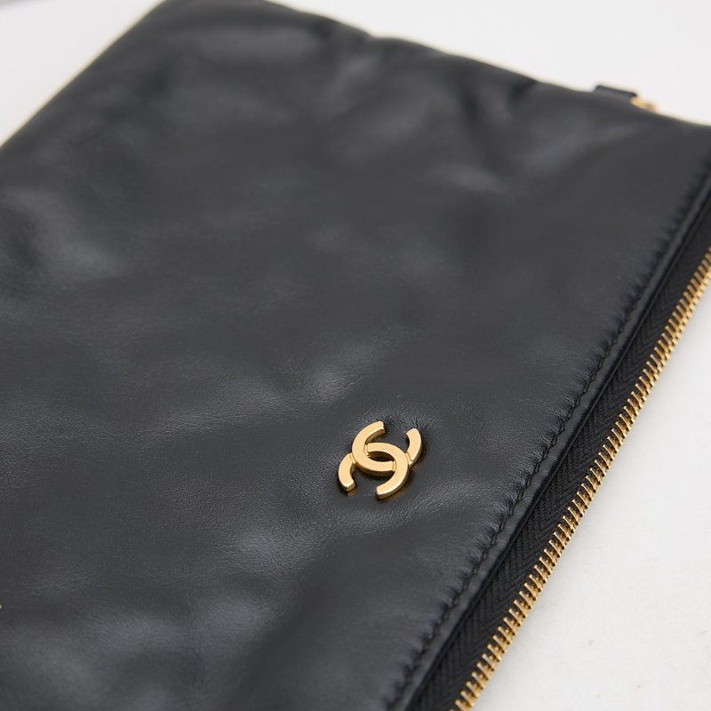 二手 Chanel 22bag 小號黑金-22