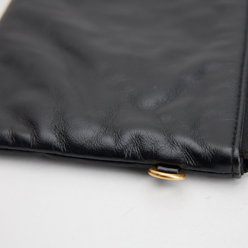 二手 Chanel 22bag 小號黑金-24