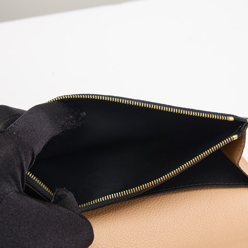 二手Lv emilie 黑壓紋長夾-18