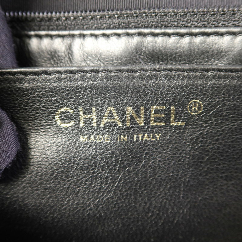 CHANEL 牛皮皮革Large Classic金扣鏈帶肩背袋-8