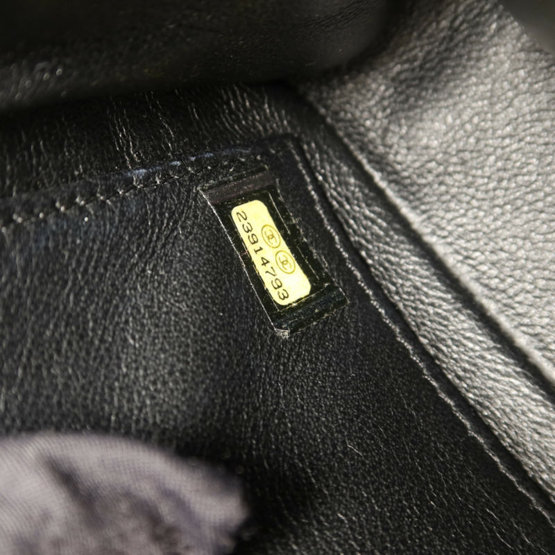 CHANEL 牛皮皮革Chain Shoulder Bag金扣鏈帶肩背袋-8