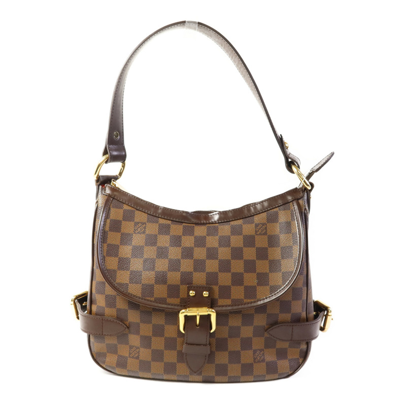 LOUIS VUITTON Damier Highbury金扣肩背袋-0