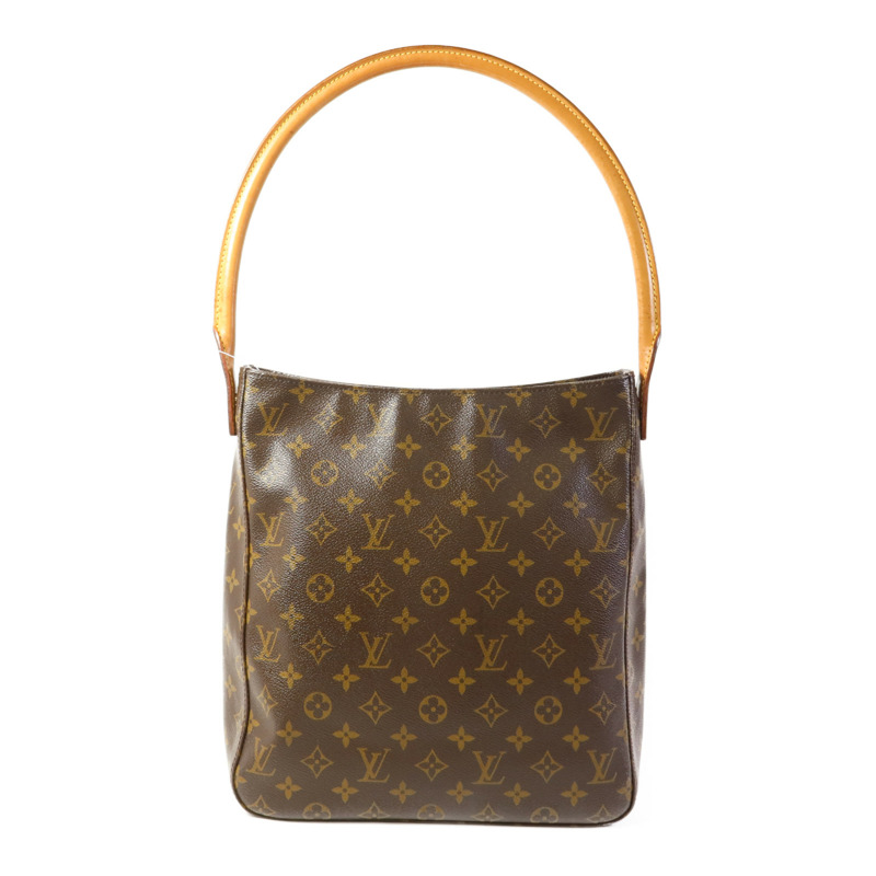 LOUIS VUITTON Monogram Looping GM金扣肩背袋-0