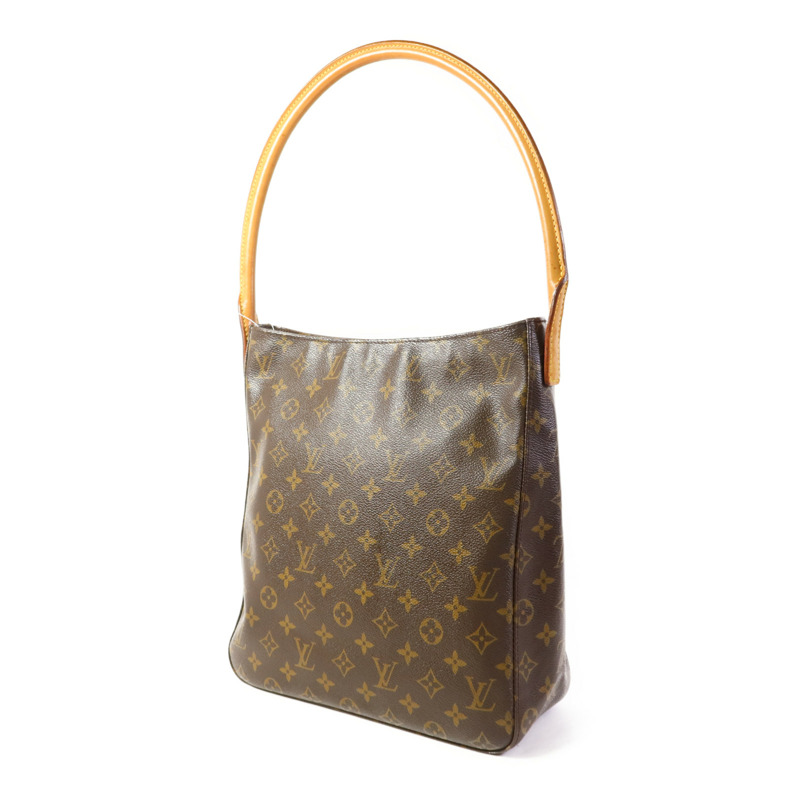 LOUIS VUITTON Monogram Looping GM金扣肩背袋-2