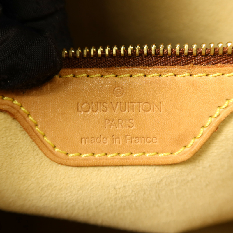 LOUIS VUITTON Monogram Looping GM金扣肩背袋-6