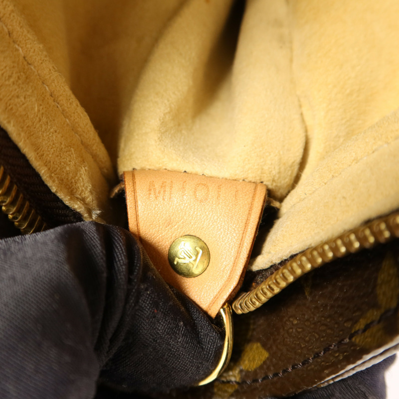 LOUIS VUITTON Monogram Looping GM金扣肩背袋-7