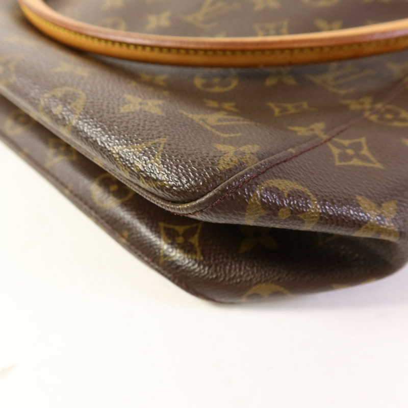 LOUIS VUITTON Monogram Looping GM金扣肩背袋-12