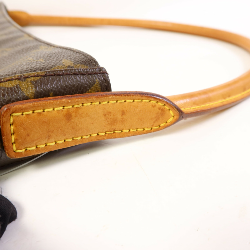 LOUIS VUITTON Monogram Looping GM金扣肩背袋-17