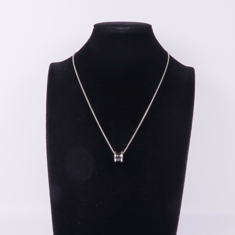 BVLGARI 925純銀/陶瓷Save The Children Necklace項鍊-7