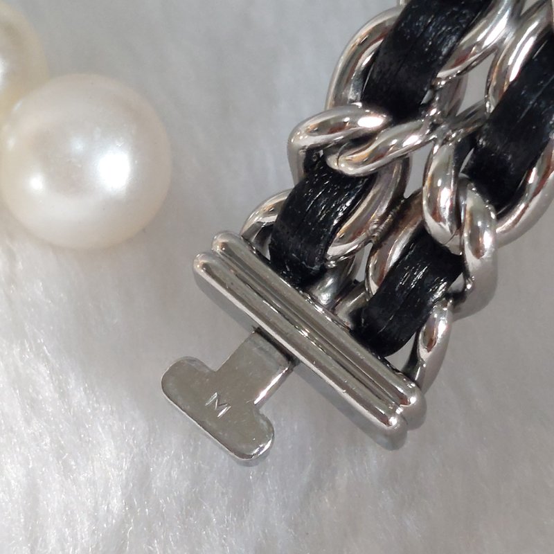 Chanel H0451 Vintage 🎀現品實拍 🎀首映錶 香奈兒黑/ 銀色 premiere手錶M尺寸~二手品-41