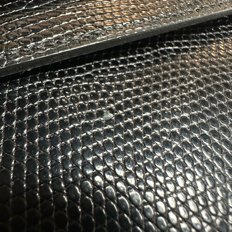 HERMES爱马仕 Kelly 银扣 蜥蜴皮長款錢包-11