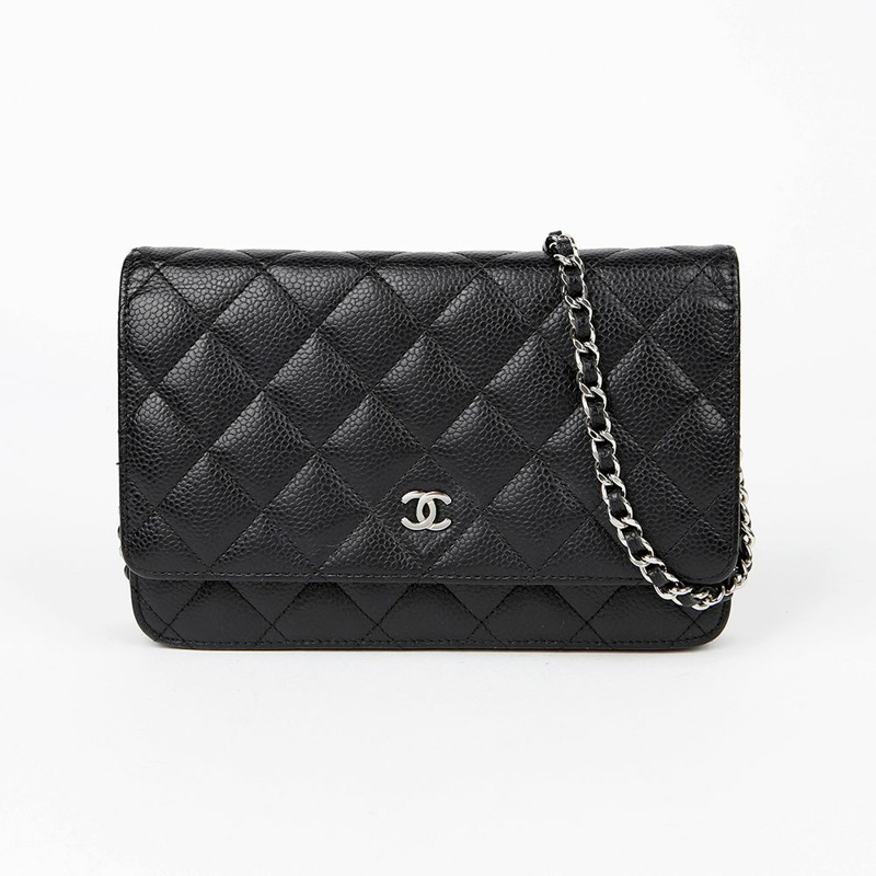 CHANEL Caviar 經典 WOC 斜背包 A33814-0