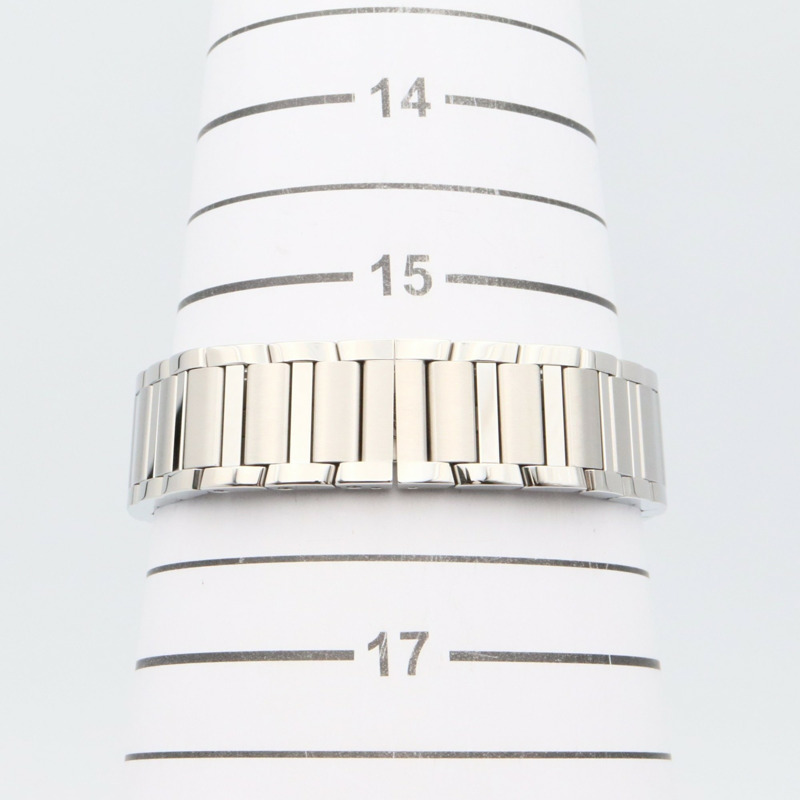 卡地亞 Tank Française SM 腕錶,不鏽鋼,女士,銀色,WSTA0065-6