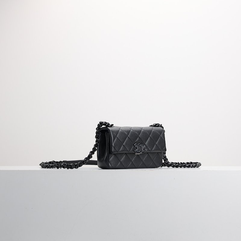 二手Chanel so black 黑天使大mini-1