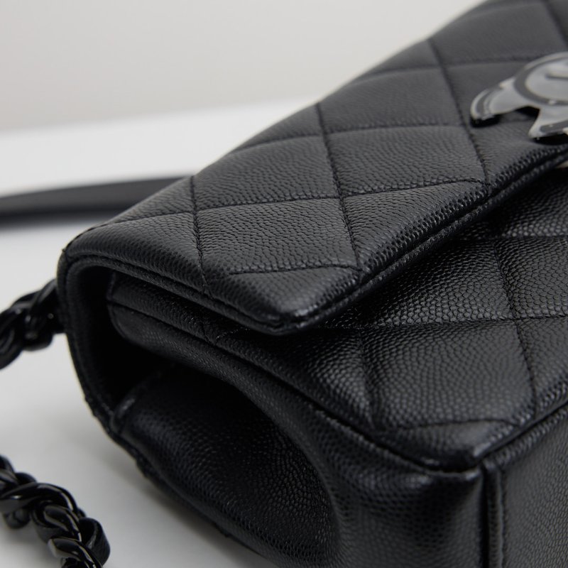 二手Chanel so black 黑天使大mini-4