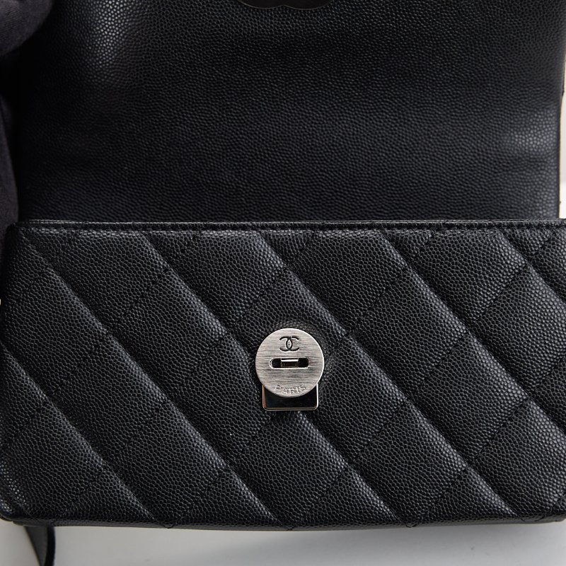 二手Chanel so black 黑天使大mini-15