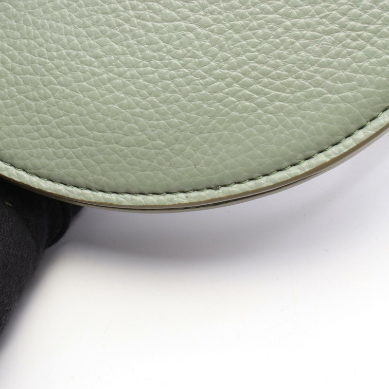 Vivienne Westwood SADDLE CROSSBODY 包 S5801000AWS000D 皮革 綠色 二手 女款-6