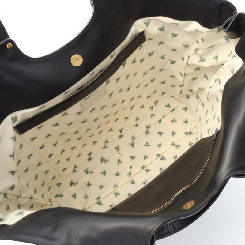 Vivienne Westwood TALITHA 手提包 S4D010003WL008J002 皮革 黑色 二手 女士-2