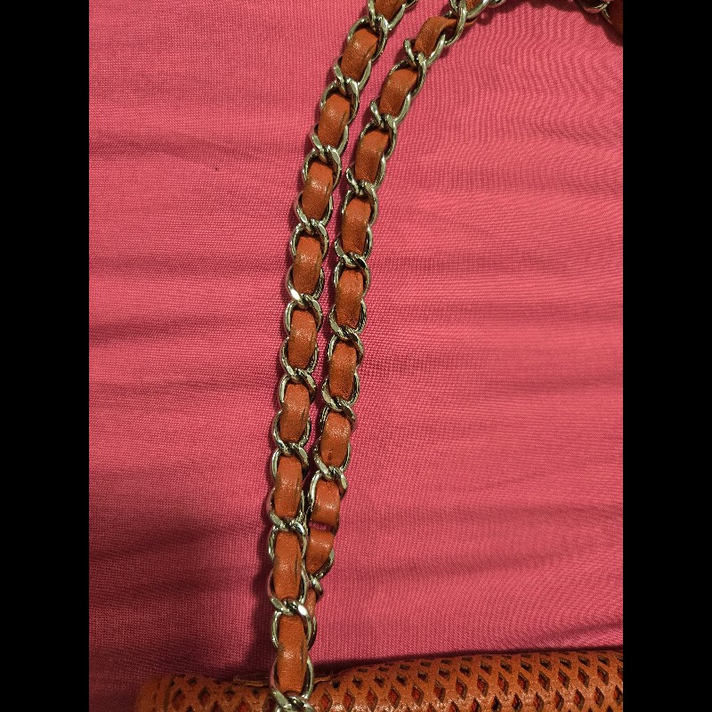 chanel肩背斜背兩用鏈條包-15